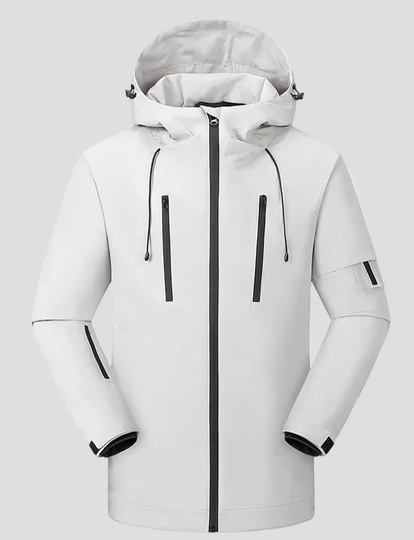 Hooded Softshell Heated Jacket - Sun Protection Clothing