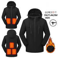 Hooded Softshell Heated Jacket - Sun Protection Clothing