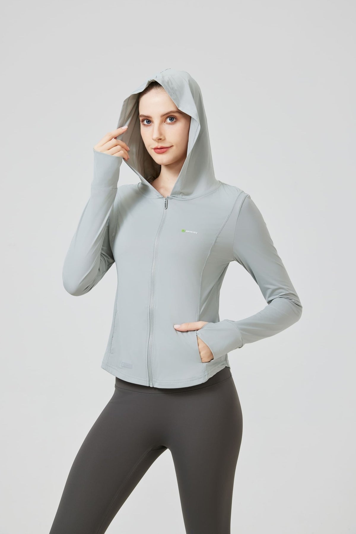 Hooded Sports Jacket UPF 50+ - Sun Protection Clothing