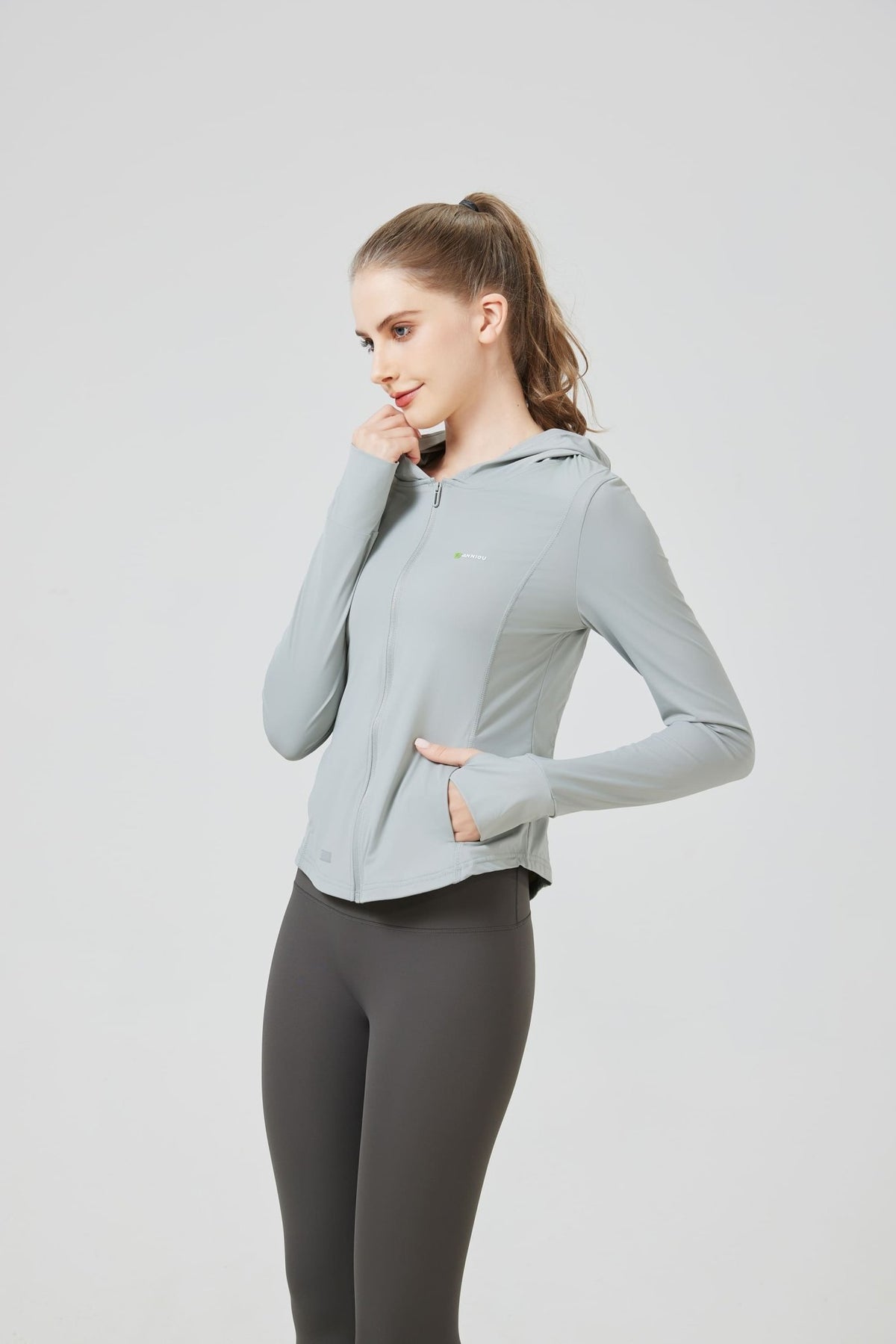 Hooded Sports Jacket UPF 50+ - Sun Protection Clothing