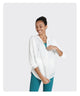 UPF 50+ white Hooded Zip Up Fitness Top