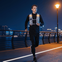 High - brightness reflective design enhances nighttime safety