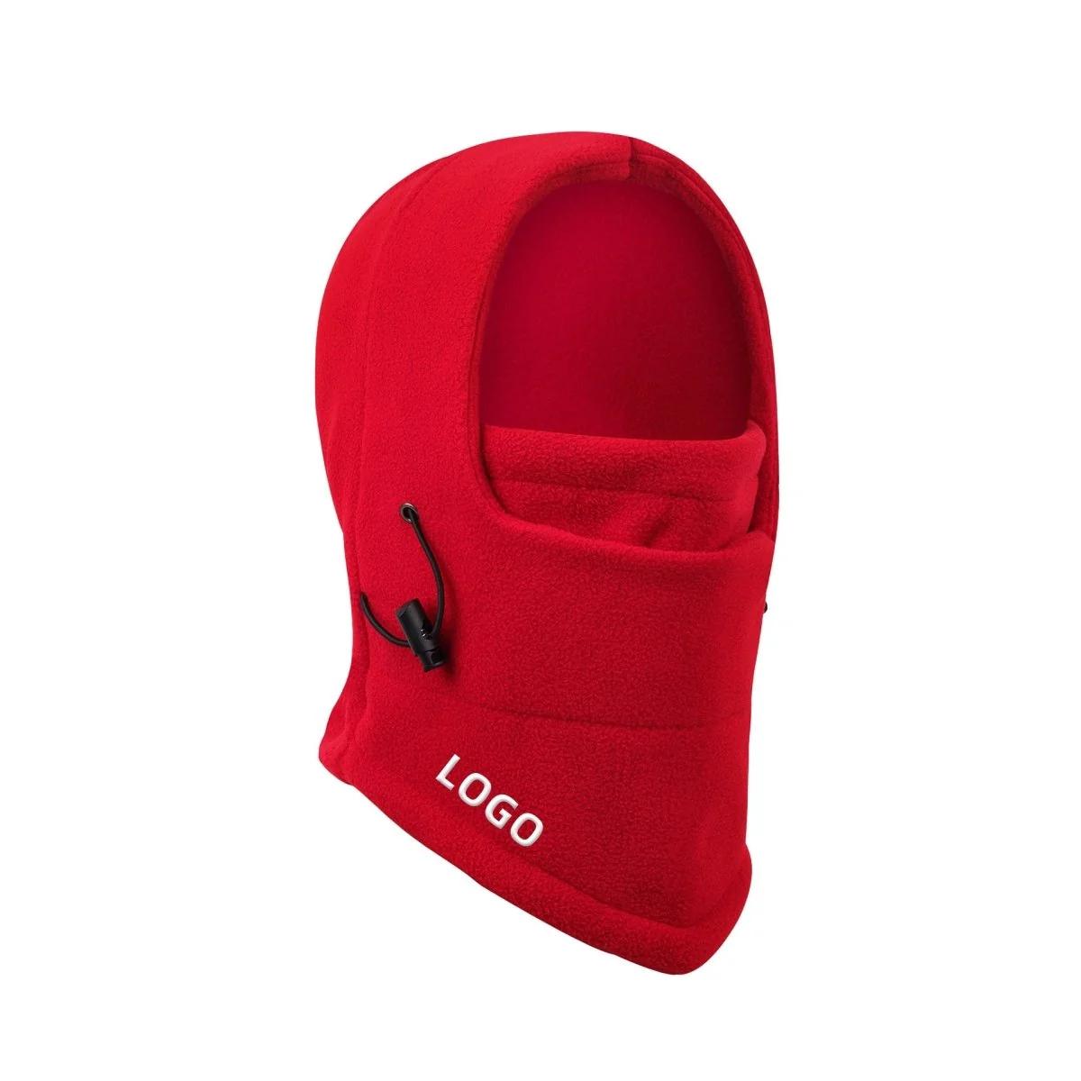 red Kids Fleece Balaclava UPF50+ - Sun Protection Clothing