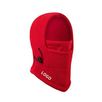 red Kids Fleece Balaclava UPF50+ - Sun Protection Clothing