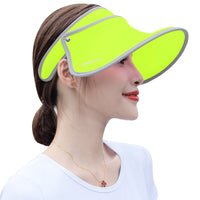 Women's green  Long Visor Sun Protection Hat by Anniou