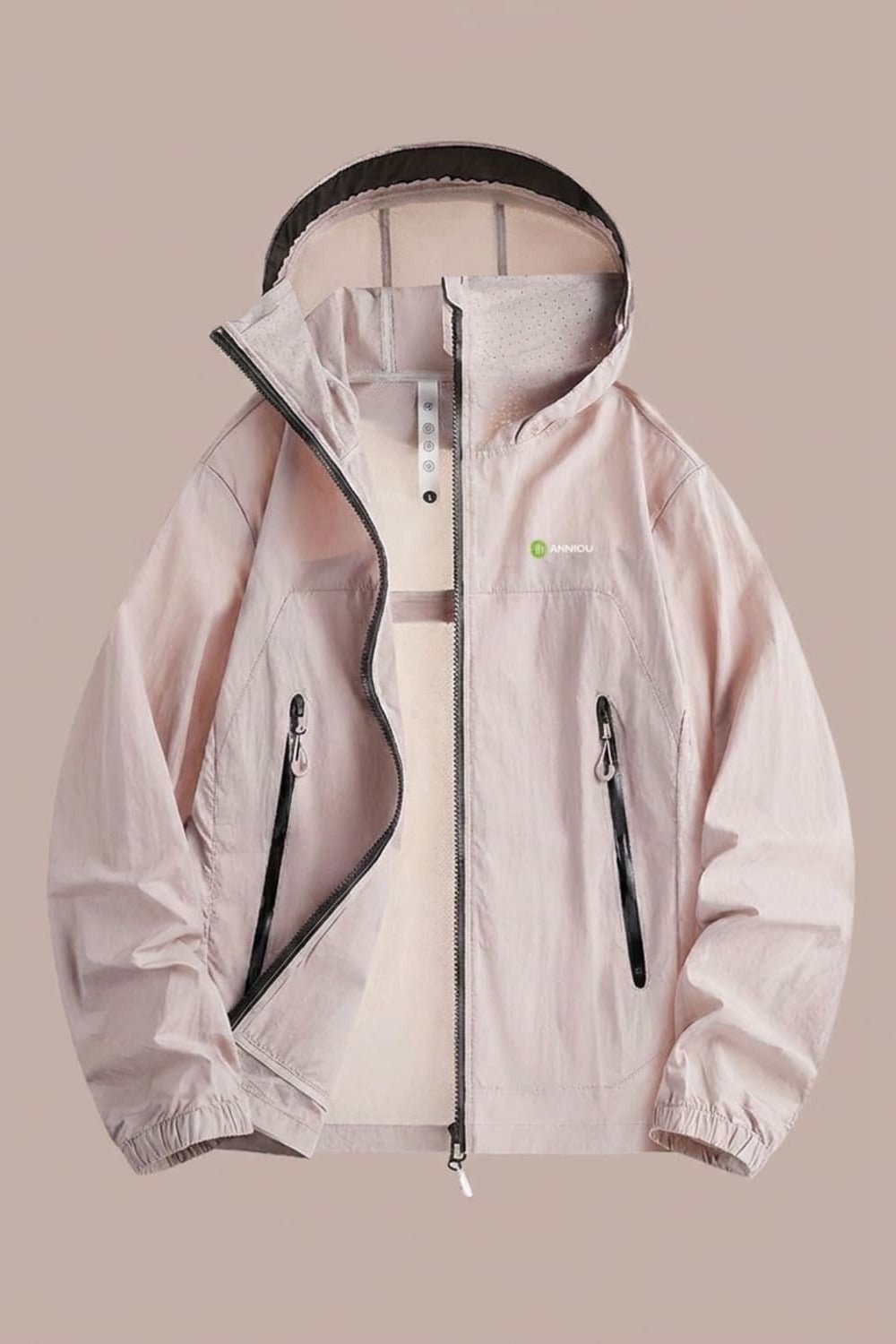 womens Light Pink Loose Fit Jacket