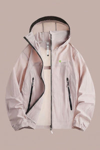 womens Light Pink Loose Fit Jacket