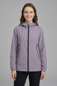 womens purple Loose Fit Jacket UPF 100+