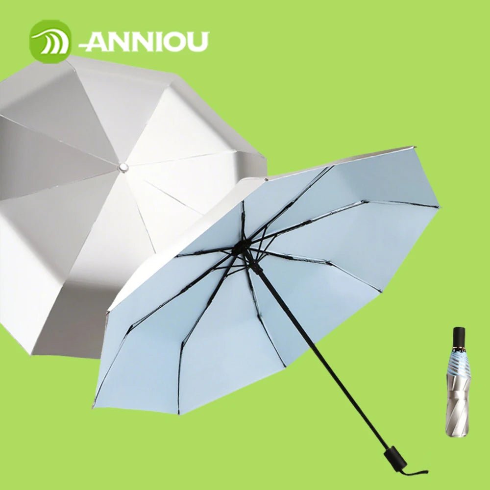 Luxury Compact Travel Umbrella - Sun Protection Clothing