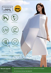 Luxury Compact Travel Umbrella - Sun Protection Clothing