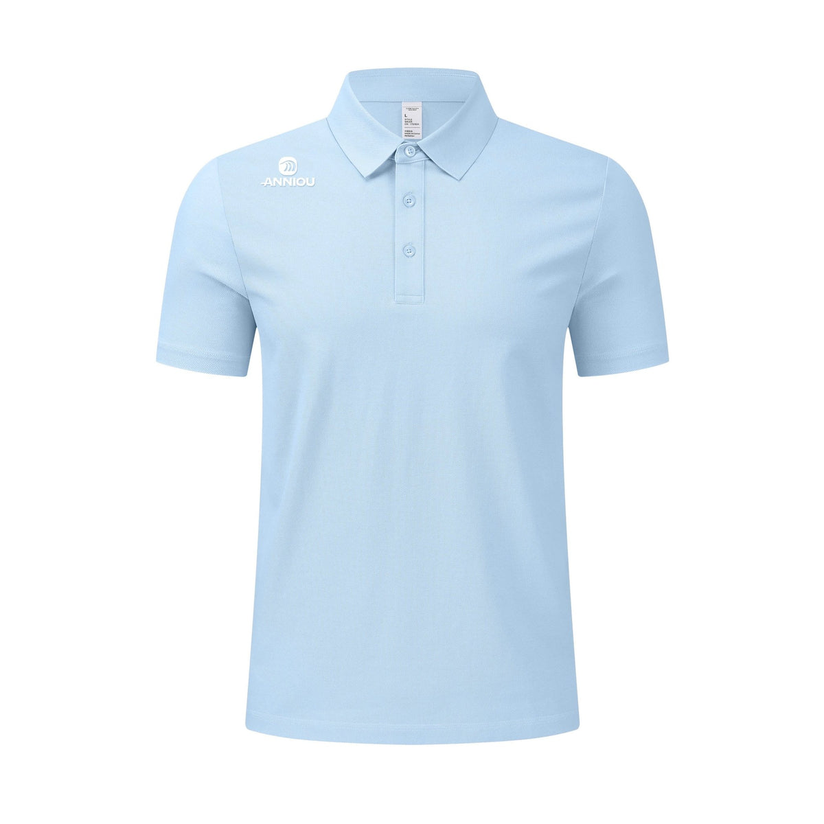 Men's sky blue  Golf Polo Shirt UPF 50+