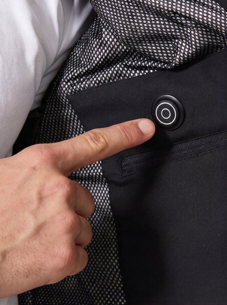 heated jacket control button