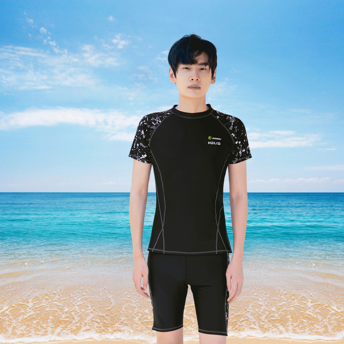 Men's 2 - Piece Wetsuit Set - Sun Protection Clothing