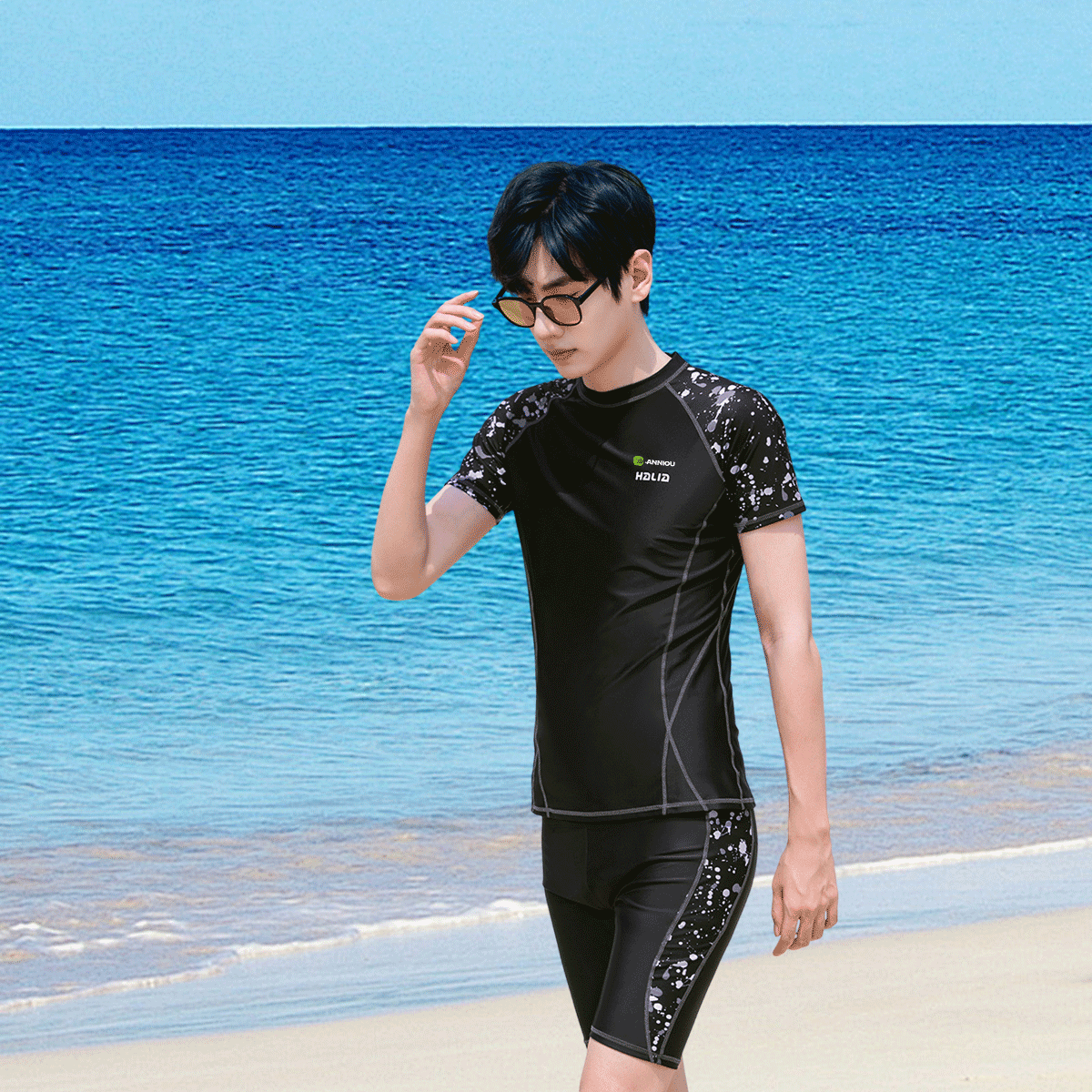Men's 2 - Piece Wetsuit Set - Sun Protection Clothing
