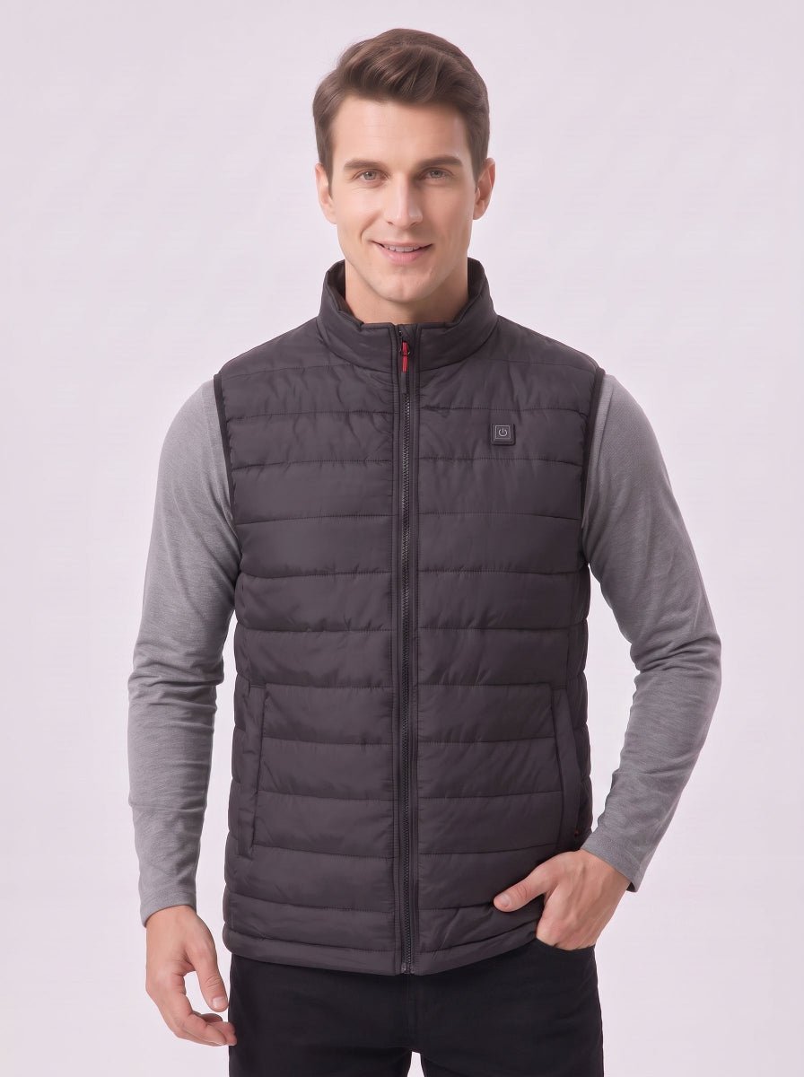Stand Collar Warm Sleeveless Gilet