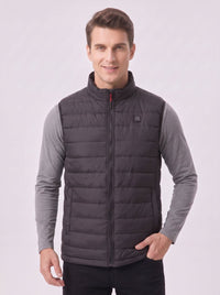 Stand Collar Warm Sleeveless Gilet