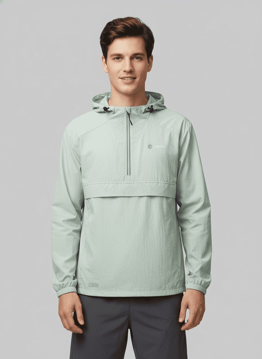 Men's Light green Cooling UV Jacket