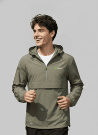 Mens Green Cooling UV Jacket
