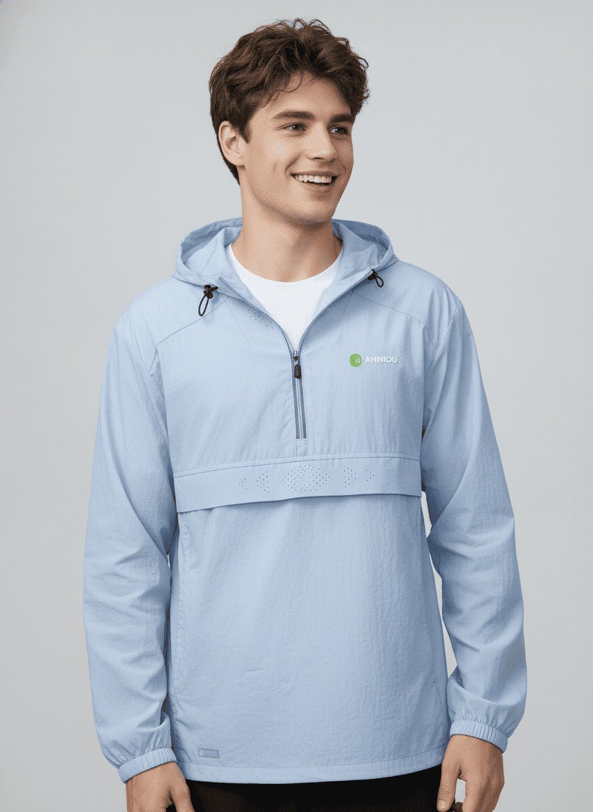 Men's Light blue Cooling UV Jacket