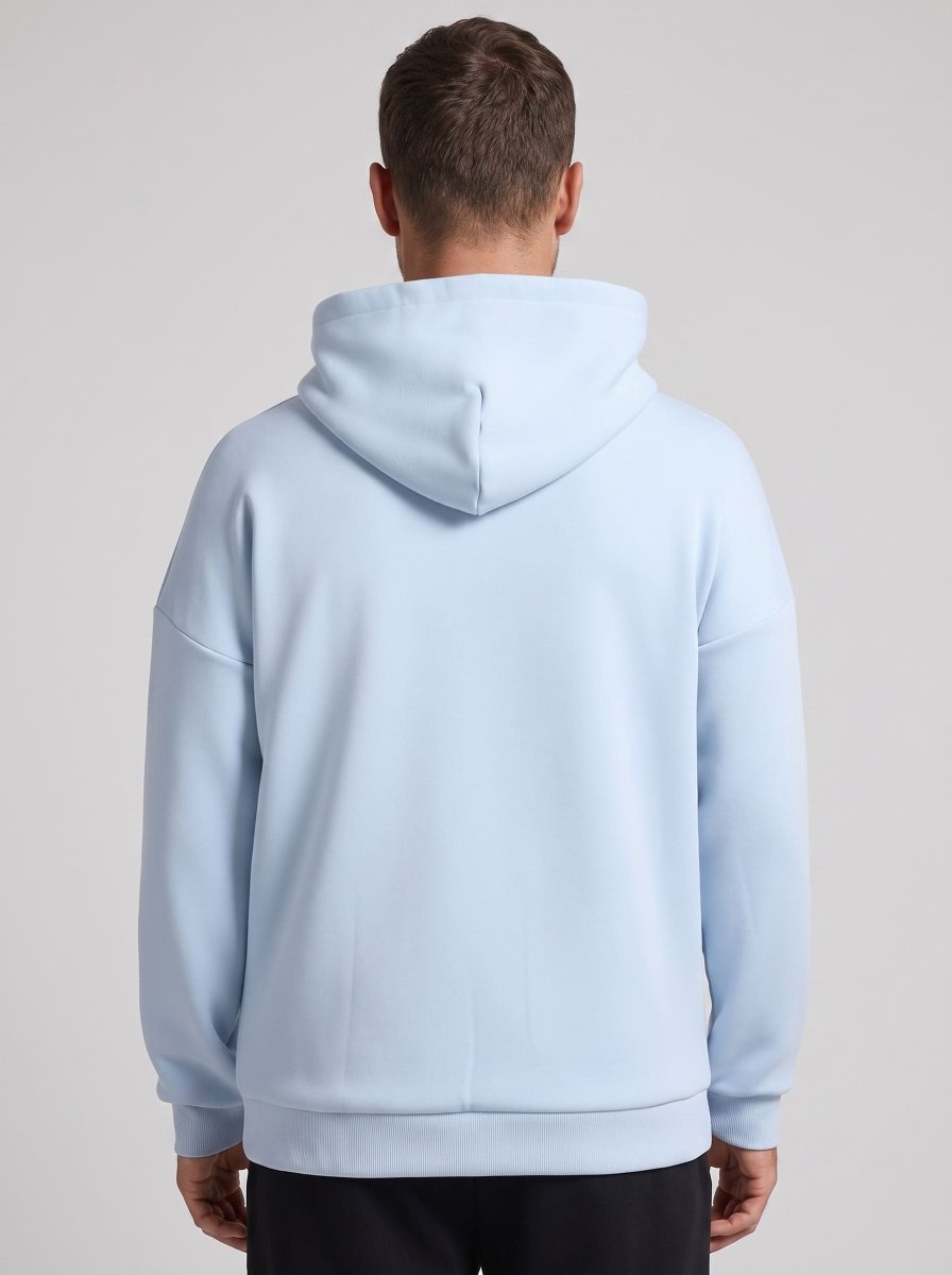 mens Full-Zip Heated Hoodie in Blue