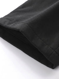 #Black straight leg Heated Sweatpants