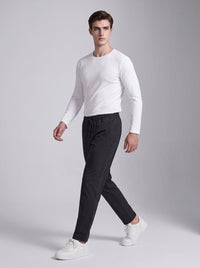Mens #Black Heated Sweatpants