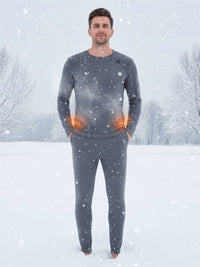 Men's Heated Thermal Underwear Set