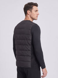 Heated Gilet with fabric sides
