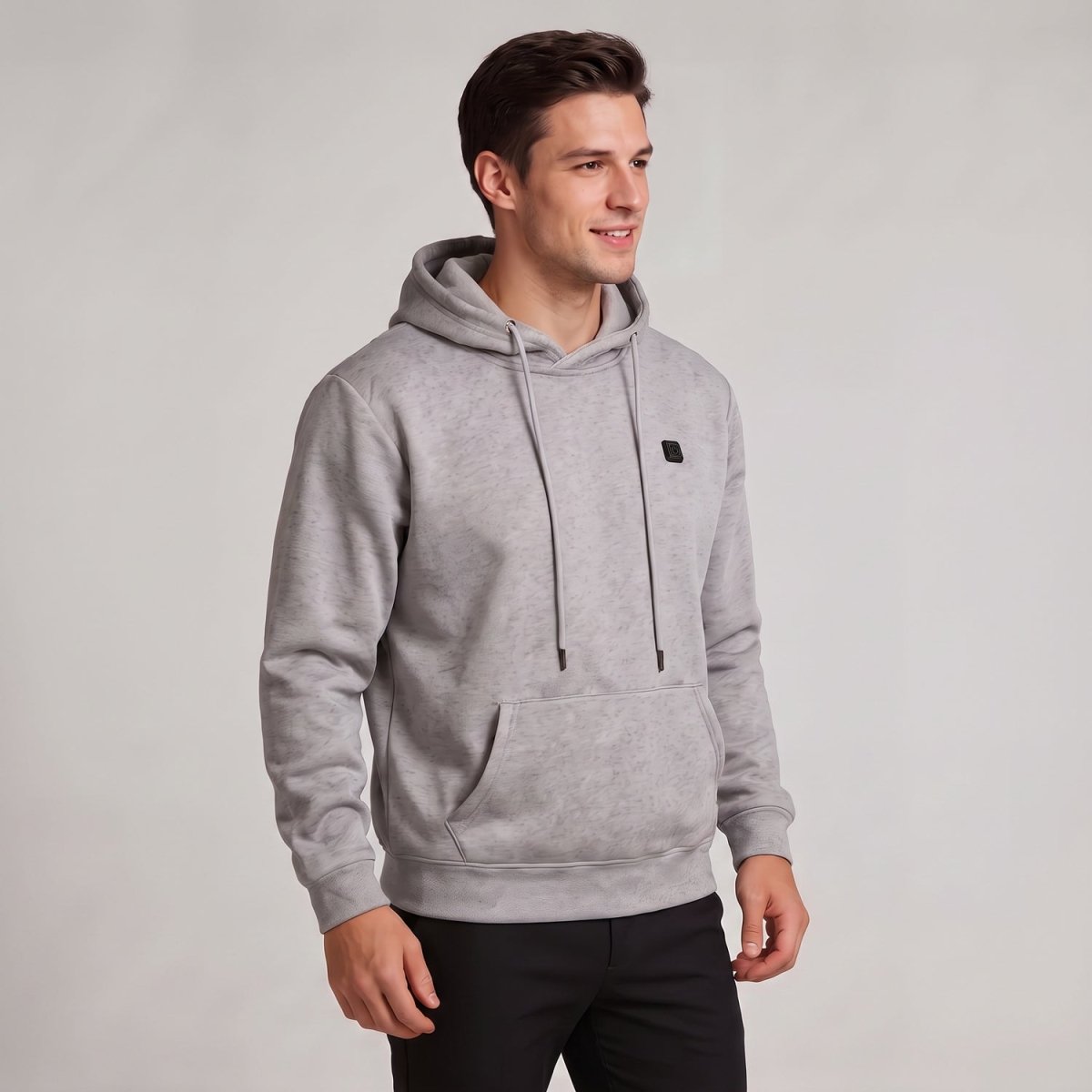 #Grey Single Control Heated Hoodie