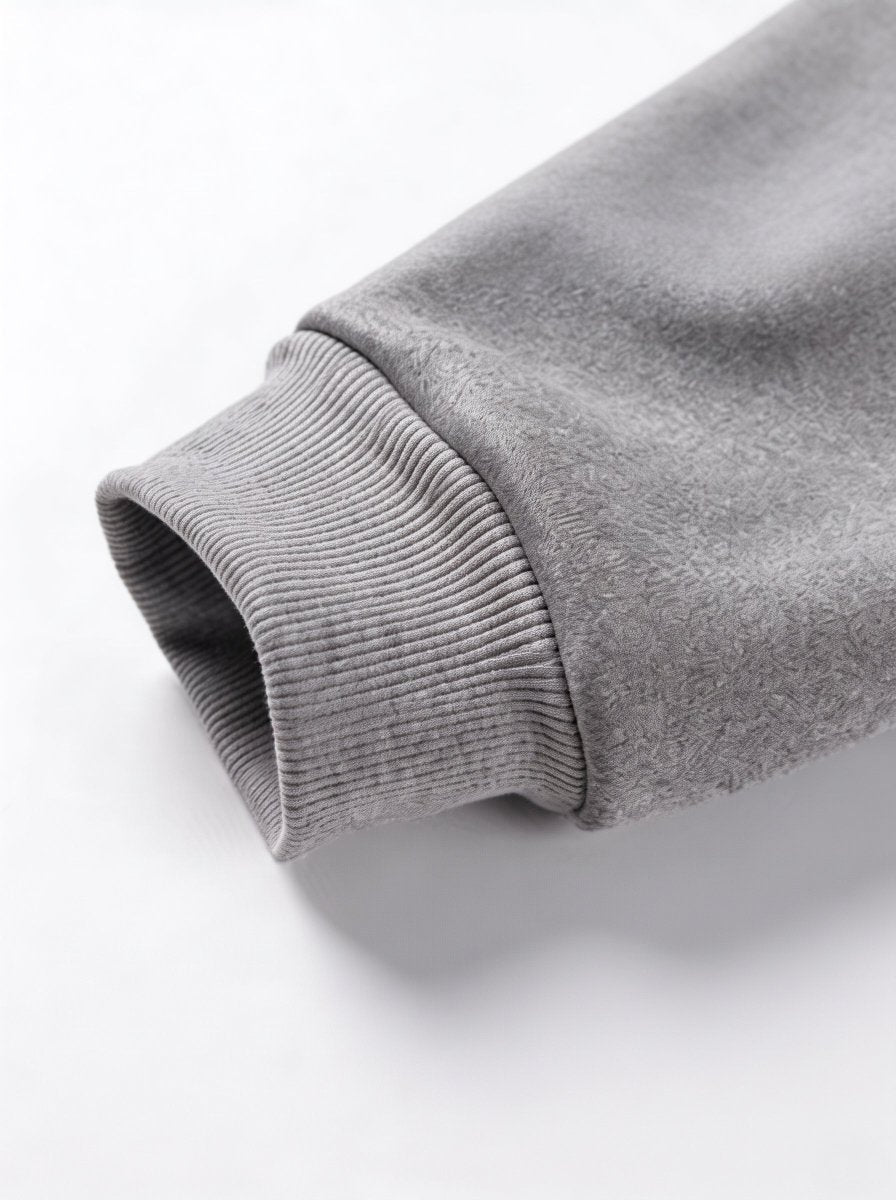 cuff detail of #grey Single Control Heated Hoodie