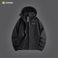 Black UPF 100+ Hooded Jacket