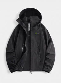 Men‘s Black UPF50+ Hooded Jacket