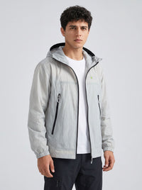 mens gray Men‘s UPF50+ Hooded Jacket