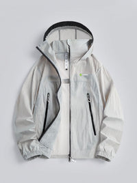 Men‘s Gray UPF50+ Hooded Jacket