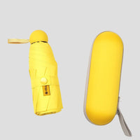 Sun Protective Yellow Mini UPF 50+ Cooling Umbrella