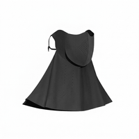 Black Neck Gaiter Face Cover UPF 50+
