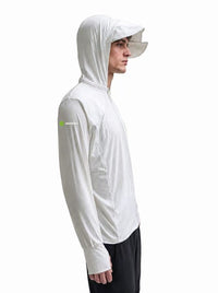 England Official Shooting Undergarment in White side view with bore cap