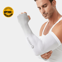 Ombre Grey Men's UPF 100+ Arm Sleeves