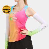 Ombre Green UPF 100+ Arm Sleeves