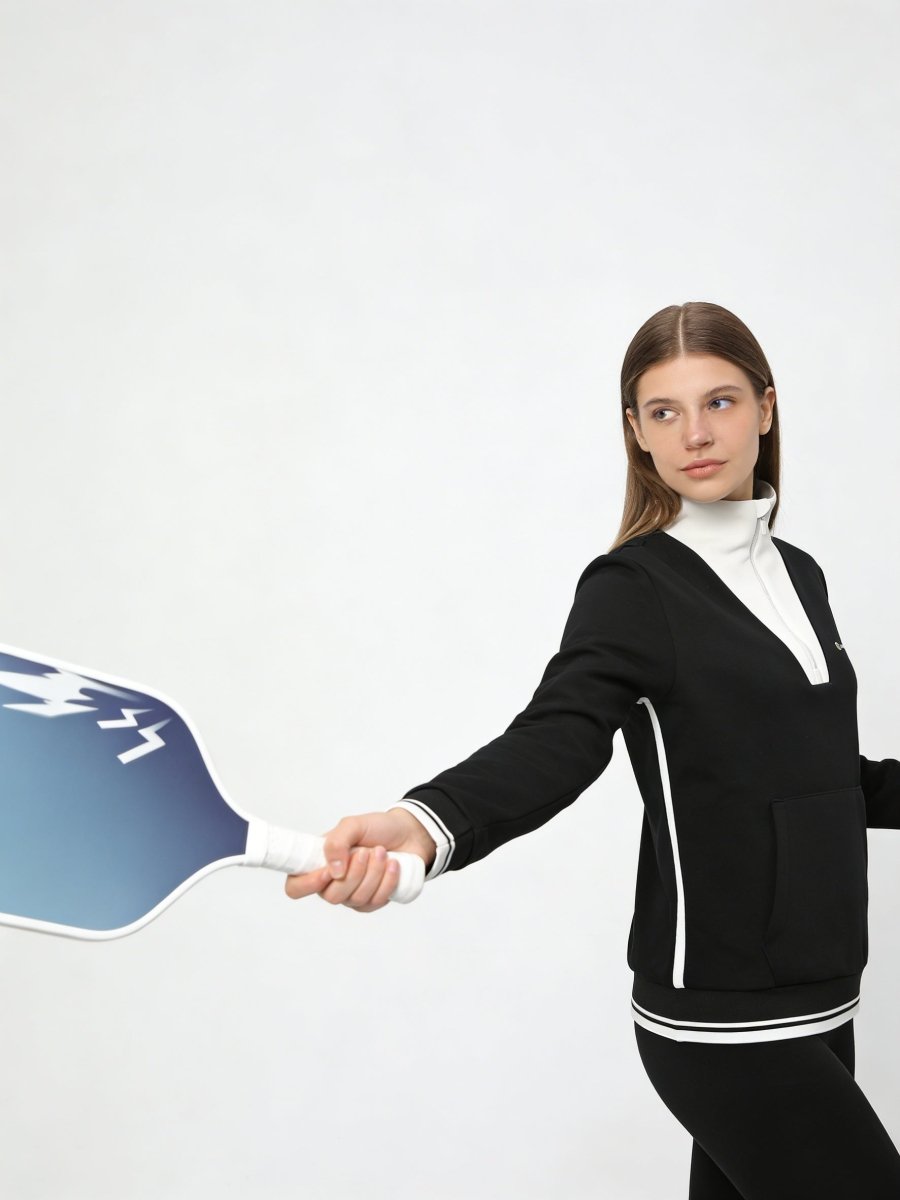 Pickleball Half - Zip Sweatshirt