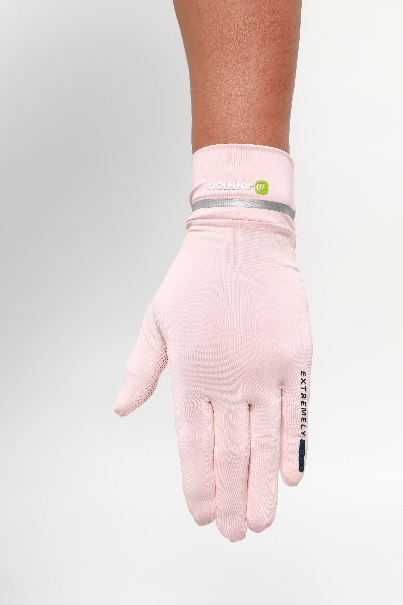 pink UPF 50+ Sun Protection Gloves