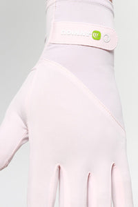 pink and white UV Protection Anti-Slip Gloves