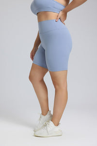 Plus Size Buttery Soft Yoga Shorts - Sun Protection Clothing