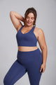 Plus Size High Impact V - Neck Sports Bra - Sun Protection Clothing