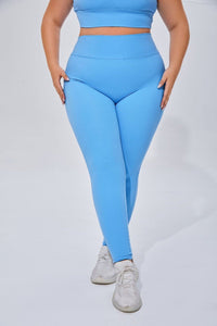 Plus Size High Waist Yoga Leggings - Sun Protection Clothing