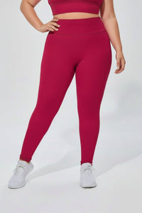 Plus Size High Waist Yoga Leggings - Sun Protection Clothing