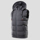 Plus Size Hooded Winter Heated Vest - Sidiou Group