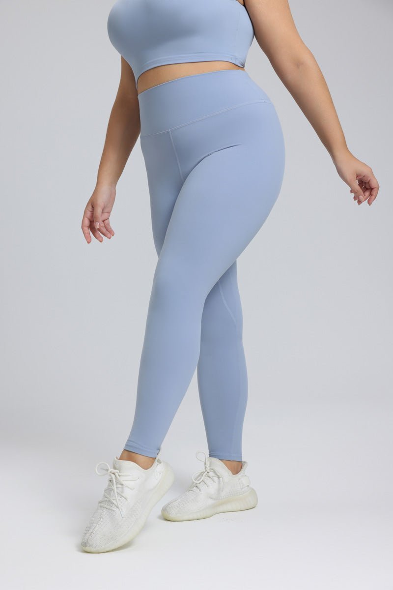 Plus Size Naked Feel Yoga Pants | Buttery Soft Leggings – Sun