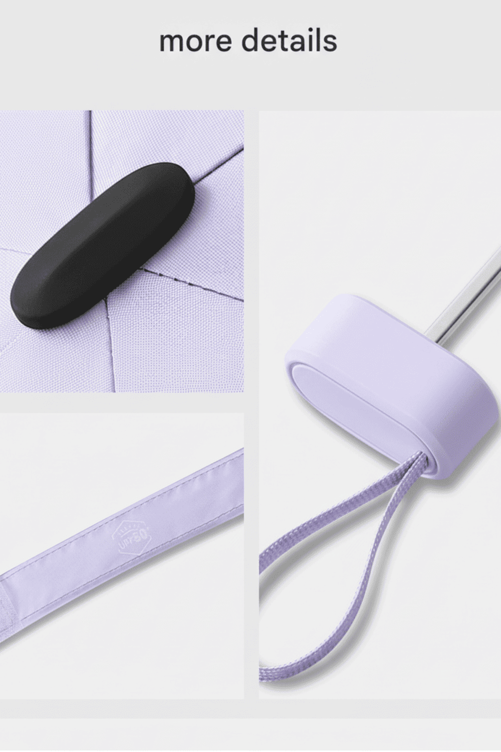 Pocket Size UV Umbrella features