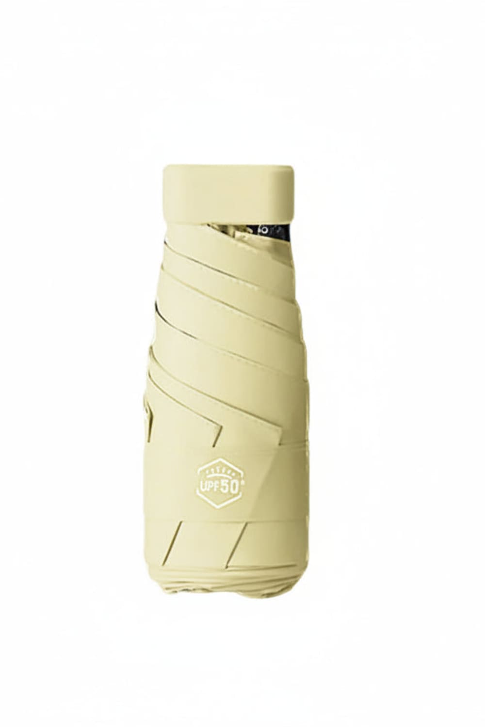 Beige Pocket Size UV Umbrella